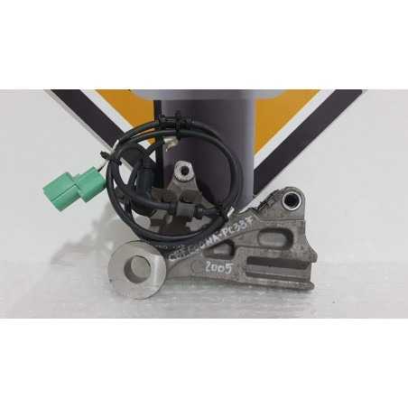 Rear Brake Caliper Bracket & ABS Sensor Honda CBF 600 NA - HORNET - PC 38F - 2005 