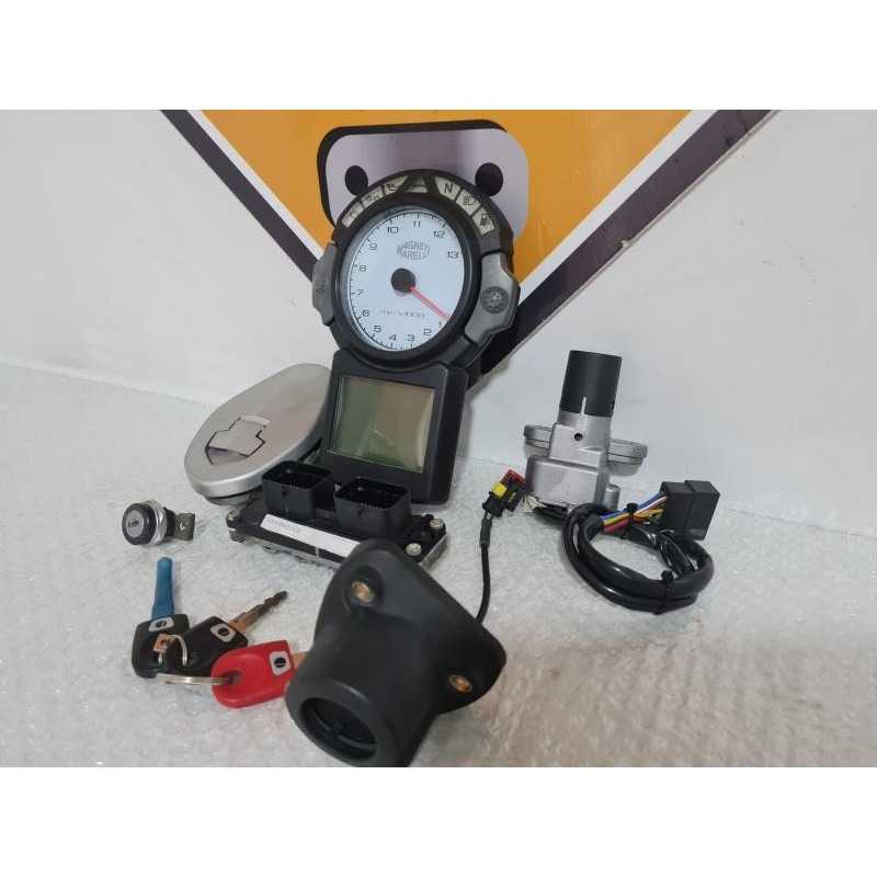 ECU & Keys & Ignition & Dashboard Ducati 749 S - 2004 