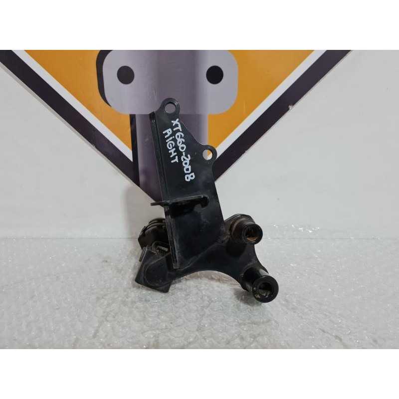 Front Right Footpeg & Step Yamaha XT 660 - 2008 