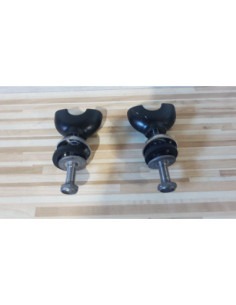 Yoke Clamps Triumph Bonneville T 100 - Black - 2015 2
