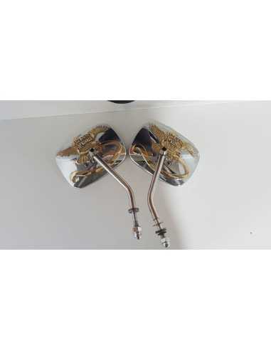 Oglinzi Live To Ride - Ride To Live Harley Davidosn FAT BOY - FLSTF - 2003 