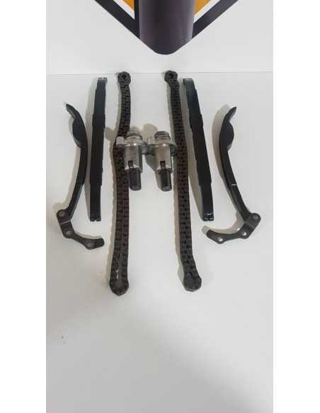 Cam Chain Guides & Chain & Tensioner Assy Front & Rear Yamaha Virago XV 500 - 4FT - 1993 