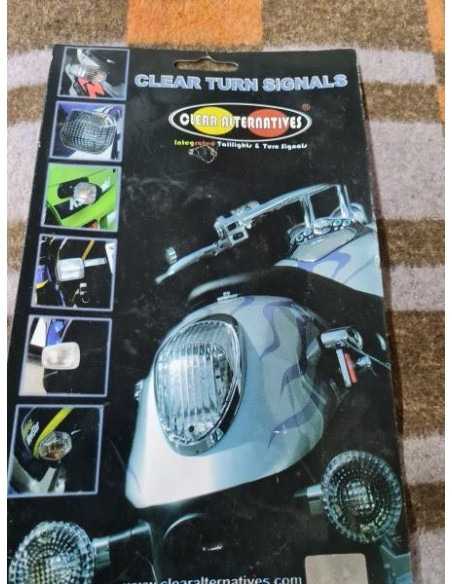 Clear Turn Signals Honda VTX 1300 - 2007 