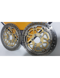 Front Brake Disc Rotors Kawasaki ZR 7 1999, 4108000455E 2