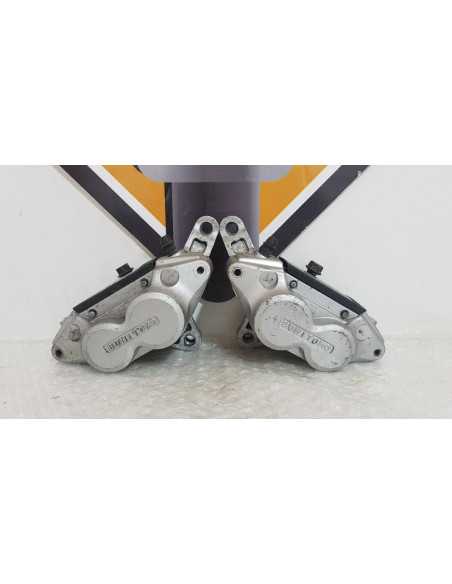 Front Brake Calipers Yamaha TDM 850 4TX 1999, 3HE2580T7000 3HE2580U7000