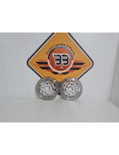 Front Brake Disc Rotors Yamaha TRX 850 1998, 4HM2581T1100