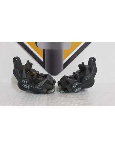Front Brake Calipers Yamaha YZF 600 Thundercat 1998, 4SV2580U0000 4SV2580T0000