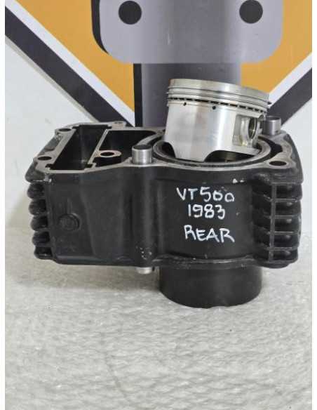 Rear Cylinder And Piston Honda Shadow VT 500 PC 08 1983, BNB977