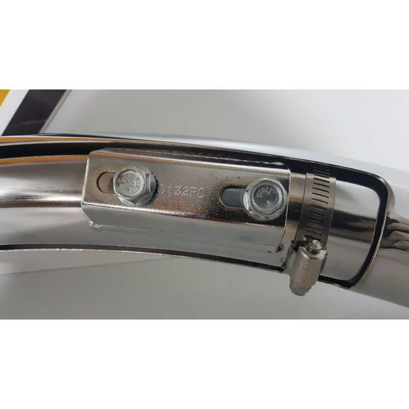 Exhaust System Chrome Vance & Hince Big Radius 2-2 Harley Davisdon FAT BOY - FLSTF - 2003 