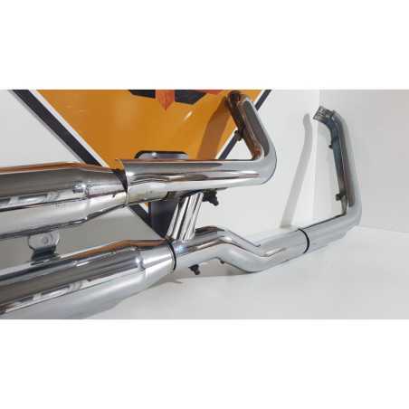 Exhaust System Chrome Screaming Eagle II Harley Davisdon FAT BOY - FLSTF - 2003 