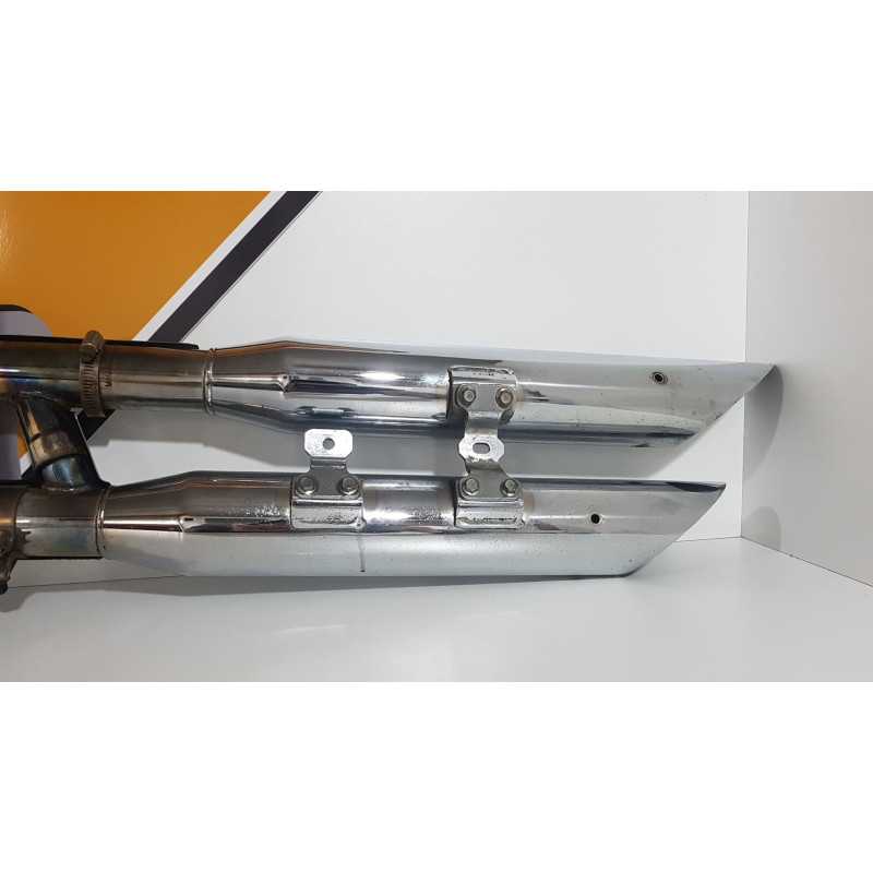 Exhaust System Chrome Screaming Eagle II Harley Davisdon FAT BOY - FLSTF - 2003 