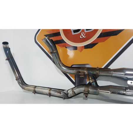 Exhaust System Chrome Screaming Eagle II Harley Davisdon FAT BOY - FLSTF - 2003 