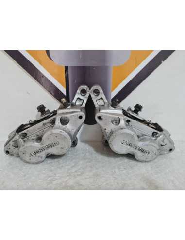 Front Brake Calipers Yamaha FZR 600 4JH 1995, 3HE2580T6000 3HE2580U6000