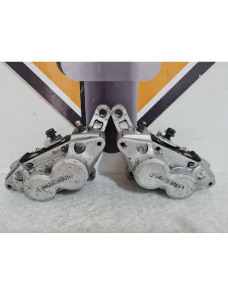 Front Brake Calipers Yamaha FZR 600 4JH 1995, 3HE2580T6000 3HE2580U6000