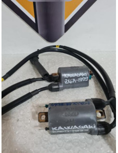 Ignition Coil And Coil Plugs Kawasaki Ninja ZX6R 1999, 211211277 211211280 2