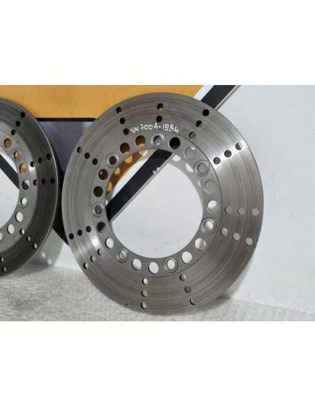 Front Brake Disc Rotors Kawasaki Vulcan VN 700A 1984, 410800012CM
