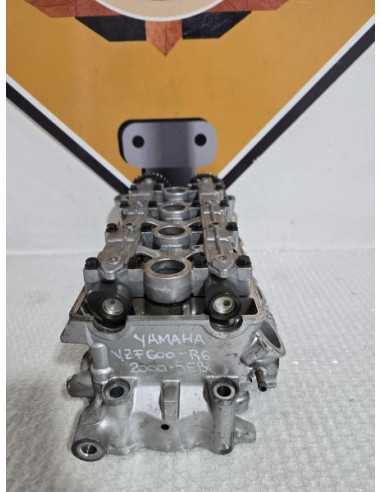 Complete Cylinder Head Yamaha YZF 600 R6 5EB 2000, 5EB111010000 5EB121710000