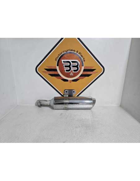 Chrome Rear Muffler BMW R1200RT K26 2012, 18127712624