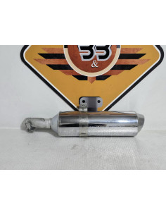 Chrome Rear Muffler BMW R1200RT K26 2012, 18127712624 2