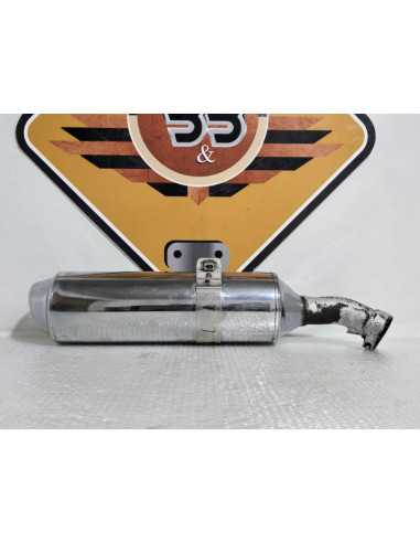 Chrome Rear Muffler BMW R1200RT K26 2012, 18127712624