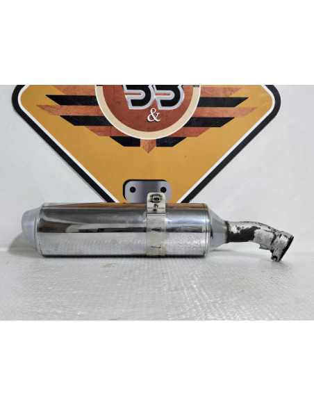 Chrome Rear Muffler BMW R1200RT K26 2012, 18127712624