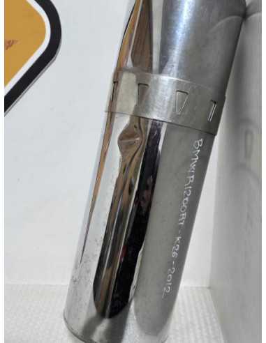 Chrome Rear Muffler BMW R1200RT K26 2012, 18127712624