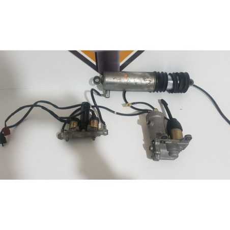 Left Rear Shock Absorber & Air Pump Honda Goldwing GL 1500A - Aspencade - SC 22 - 1994 