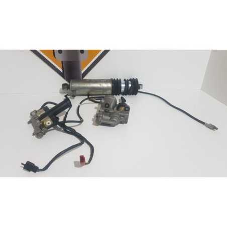 Left Rear Shock Absorber & Air Pump Honda Goldwing GL 1500A - Aspencade - SC 22 - 1994 