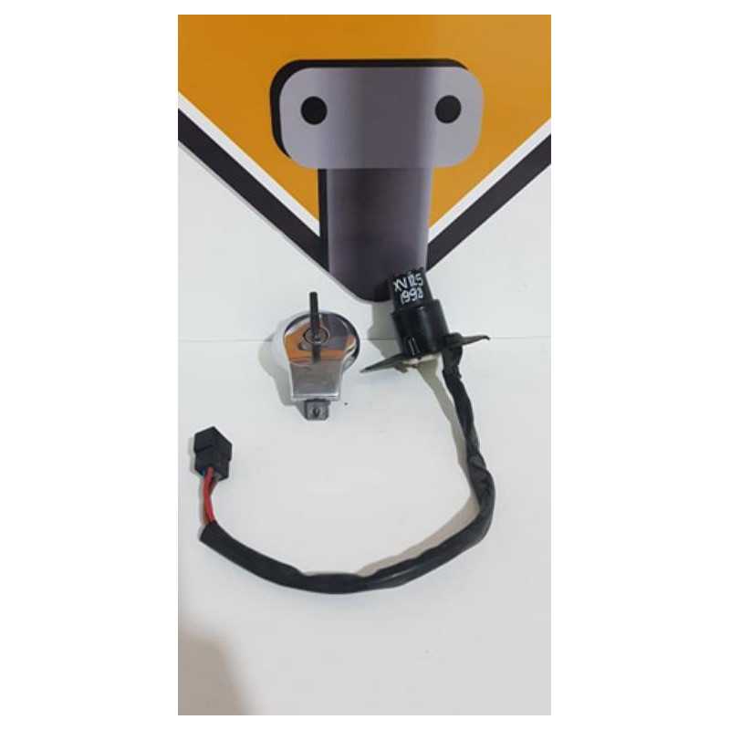 Ignition & Key & Fuel Tank Gas Cap Yamaha Virago XV 125 - 5AJ - 1998 