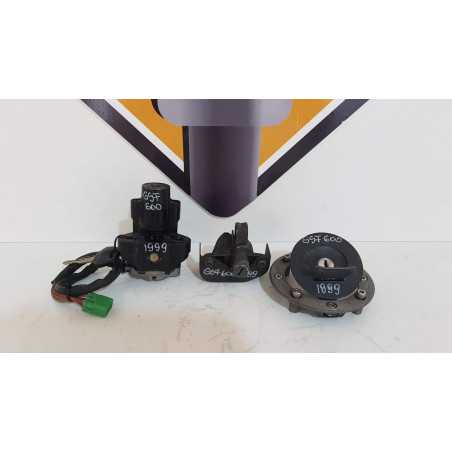 Ignition & Key & Fuel Tank Gas Cap & Seat Lock Suzuki GSF 600S - Bandit - 1999 